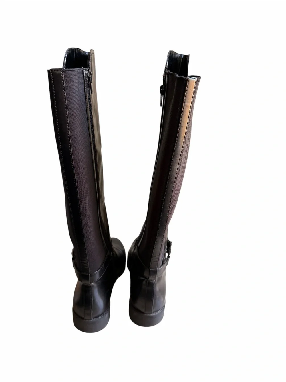 Anne Klein 7.5 US / 5.5 UK Classic Black Knee-High Women's Riding Boots Carlene